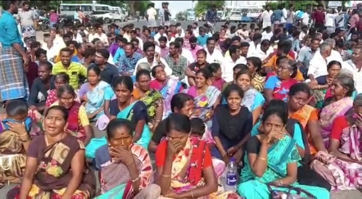 மீனவ பெண்ணை பாலியல் வன்கொடுமை செய்து எரித்துக்கொலை