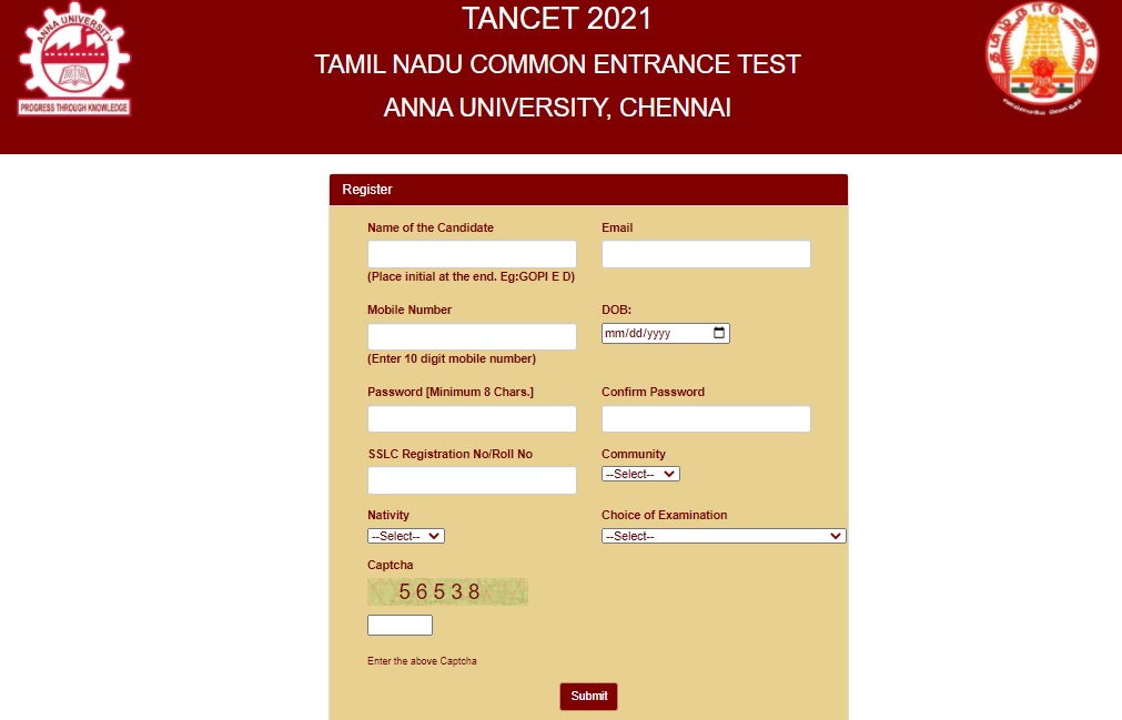 டான்செட் தேர்வு முடிவுகள் வெளியீடு